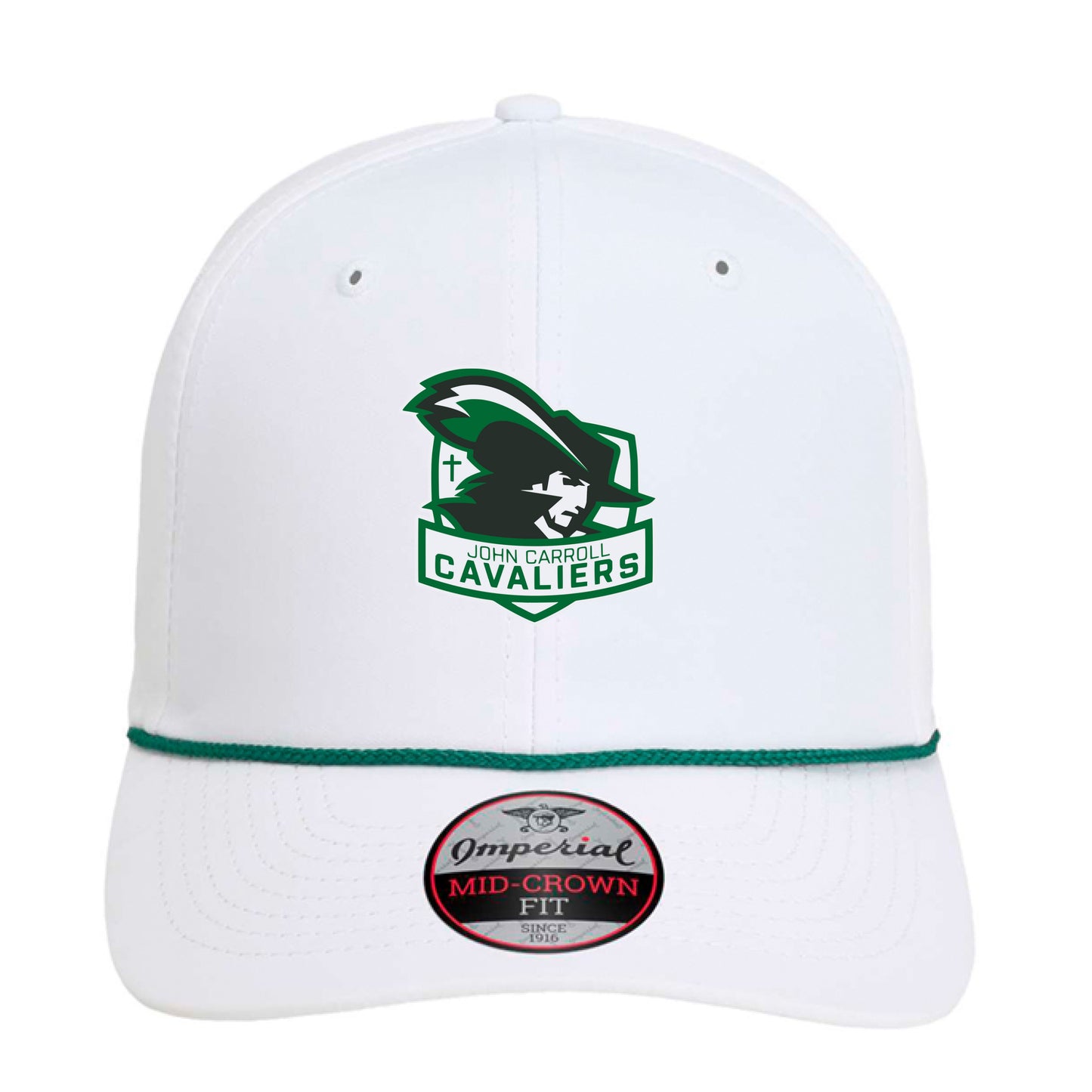 White/ Dark Green - FRONT
