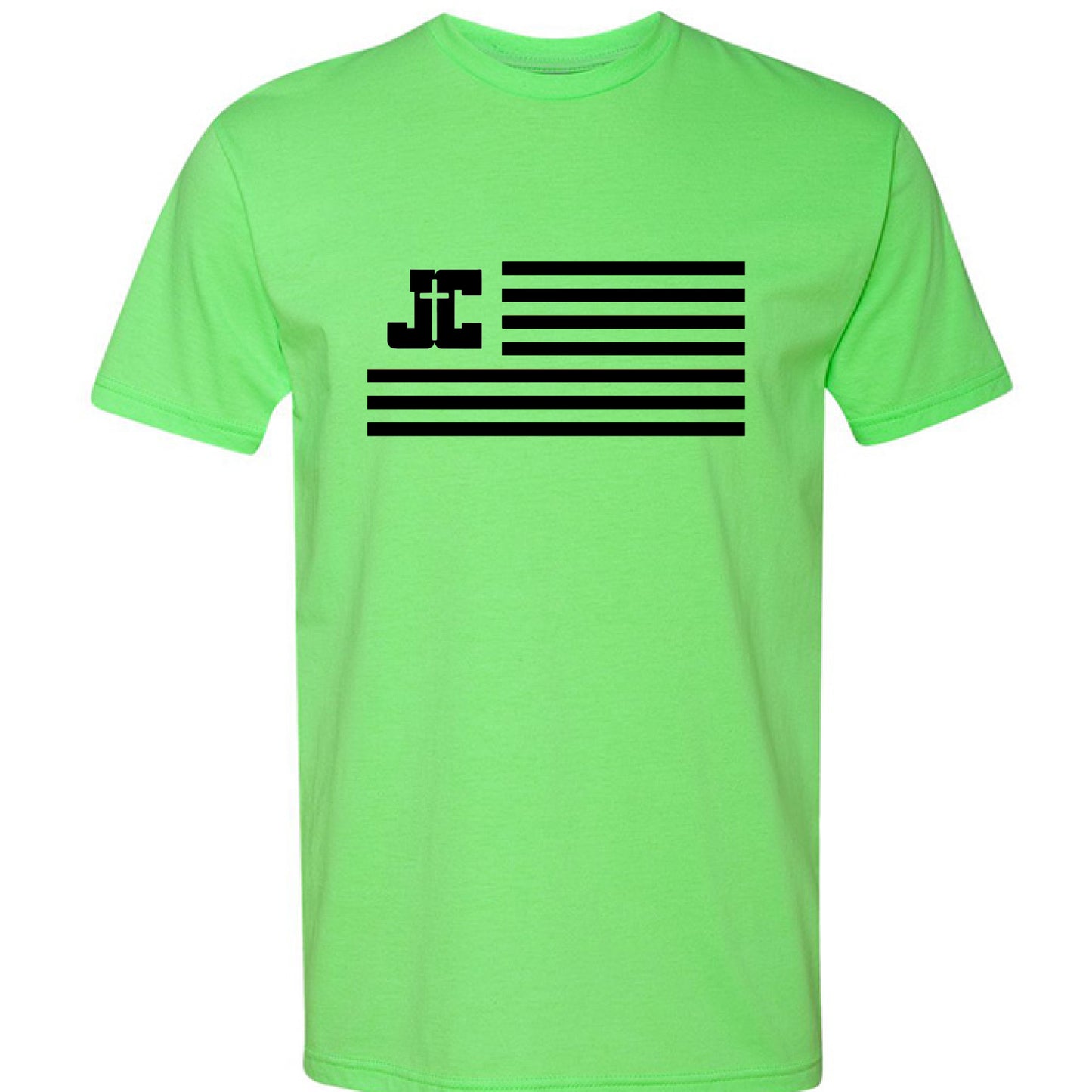 Neon Heather Green - FRONT